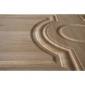 GO-AC11 Factory Red Oak CompositeDoors Solid Wood Plywood Natural Wood Door Skin hdf mdf Molded Doors Waterproof Panel